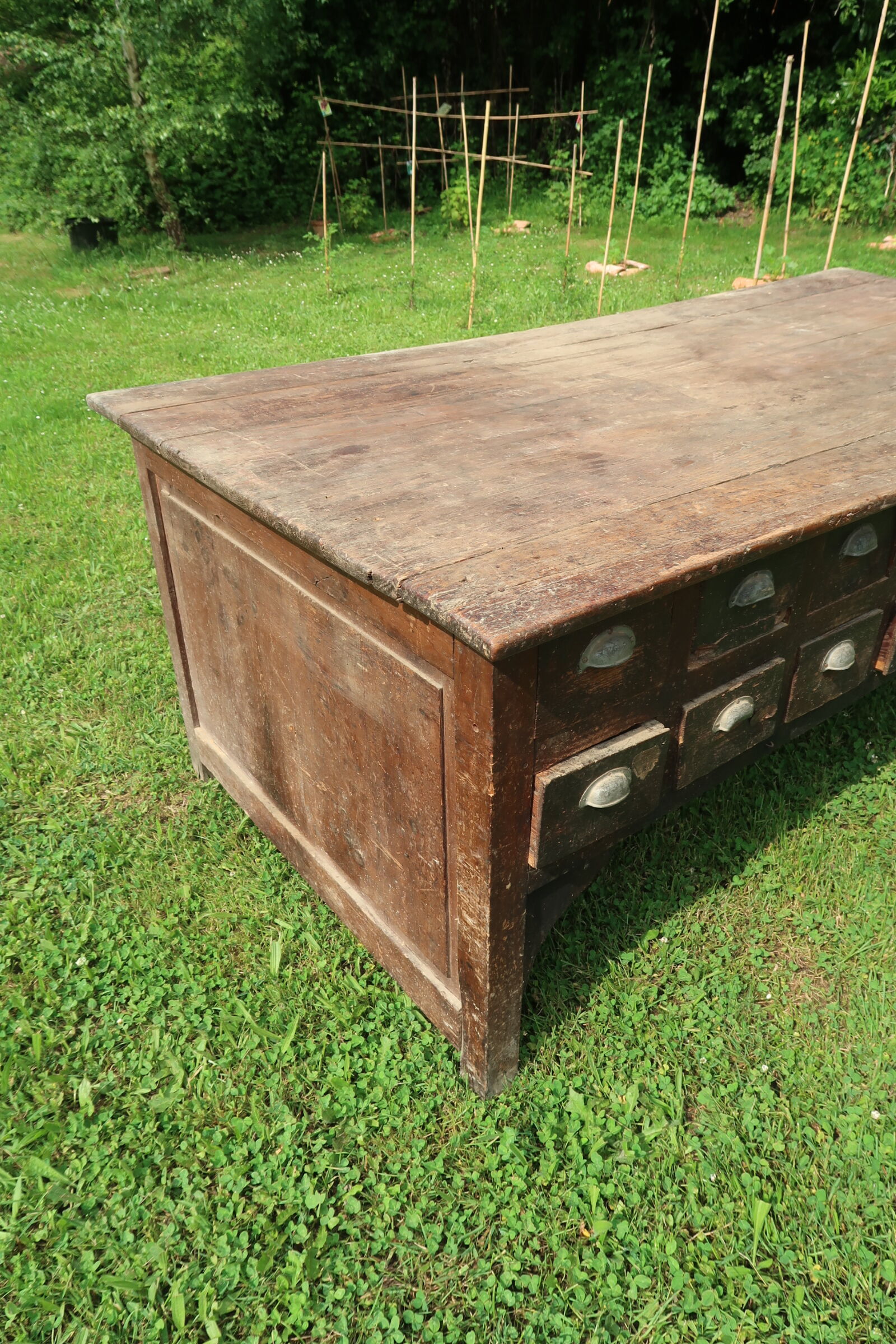 Antique wooden craft furniture