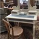 Old dresser with beveled mirror, 'flipping' and 3 drawers