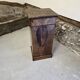 Small piece of furniture / bedside table in burr walnut