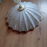 Vintage glass chandelier