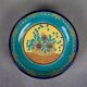 Longwy cloisonné enamel footed bowl – Art Deco floral decoration