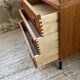 Modernist teak secretary desk, 1950s