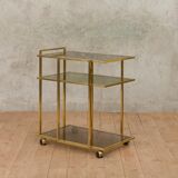 Hollywood Regency style bar cart