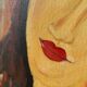 Portrait de femme à l’huile
