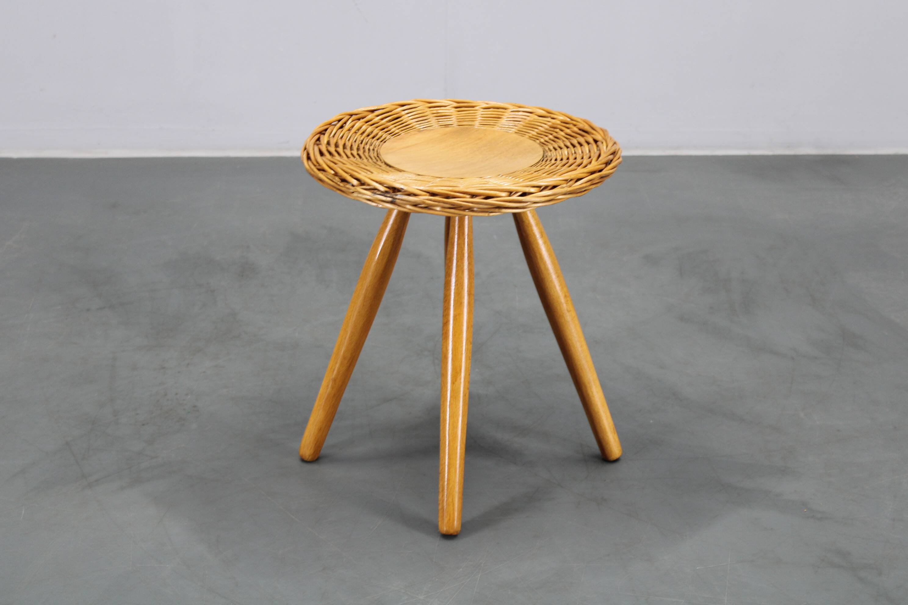 1970s Jan Kalous Wooden Stool for ULUV, Czechoslovakia