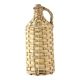 Bouteille en osier tressé vintage Demojohn, Tchécoslovaquie, années 1950