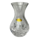 Hand-cut vintage crystal vase