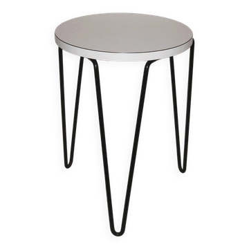 Tripod stool - Florence Knoll - Hairpin model 75 from the 1950s