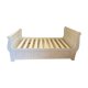 Lit bateau enfant 90x190 avec 3 tiroirs - Interior's - bois massif blanc
