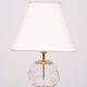 Crystal Ball Table lamp Hollywood Regency Germany 1970s
