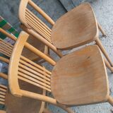 4 bistrot Thonet chairs 50/60