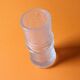 Mid-Century Modern Pressed Glass Vase: Pavel Panek Design, Rudolfova Hut