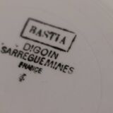 Plates Digoin Sarreguemines, St Amand and Moulin des loups