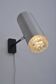 Spotlight wall lamp with bubble glass by Staff Leuchten, 1960s