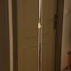 Porte manteau perroquet en métal inox vintage 50-60’ industriel