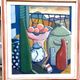 Oil on canvas Still Life at Dawn "Franco Prayer" (1924) 80 x 70 cm