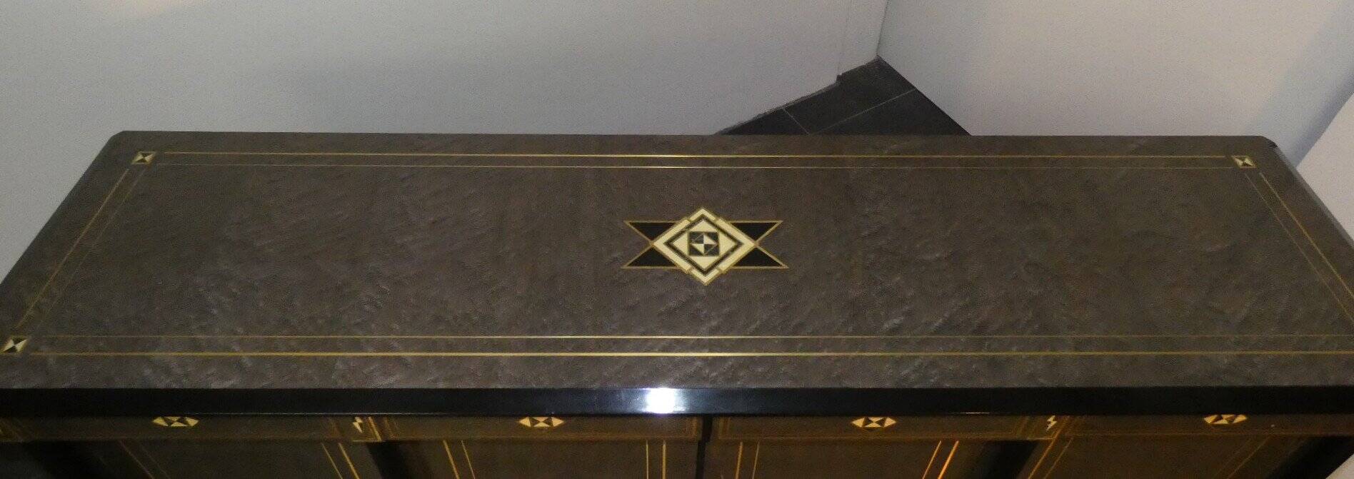 Louis XVI Style Hollywood Regency Sideboard, France, 1980s