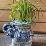 Glazed ceramic elephant