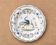Assiette creuse en faïence de Moustiers décorée d'un oiseau, XIXe