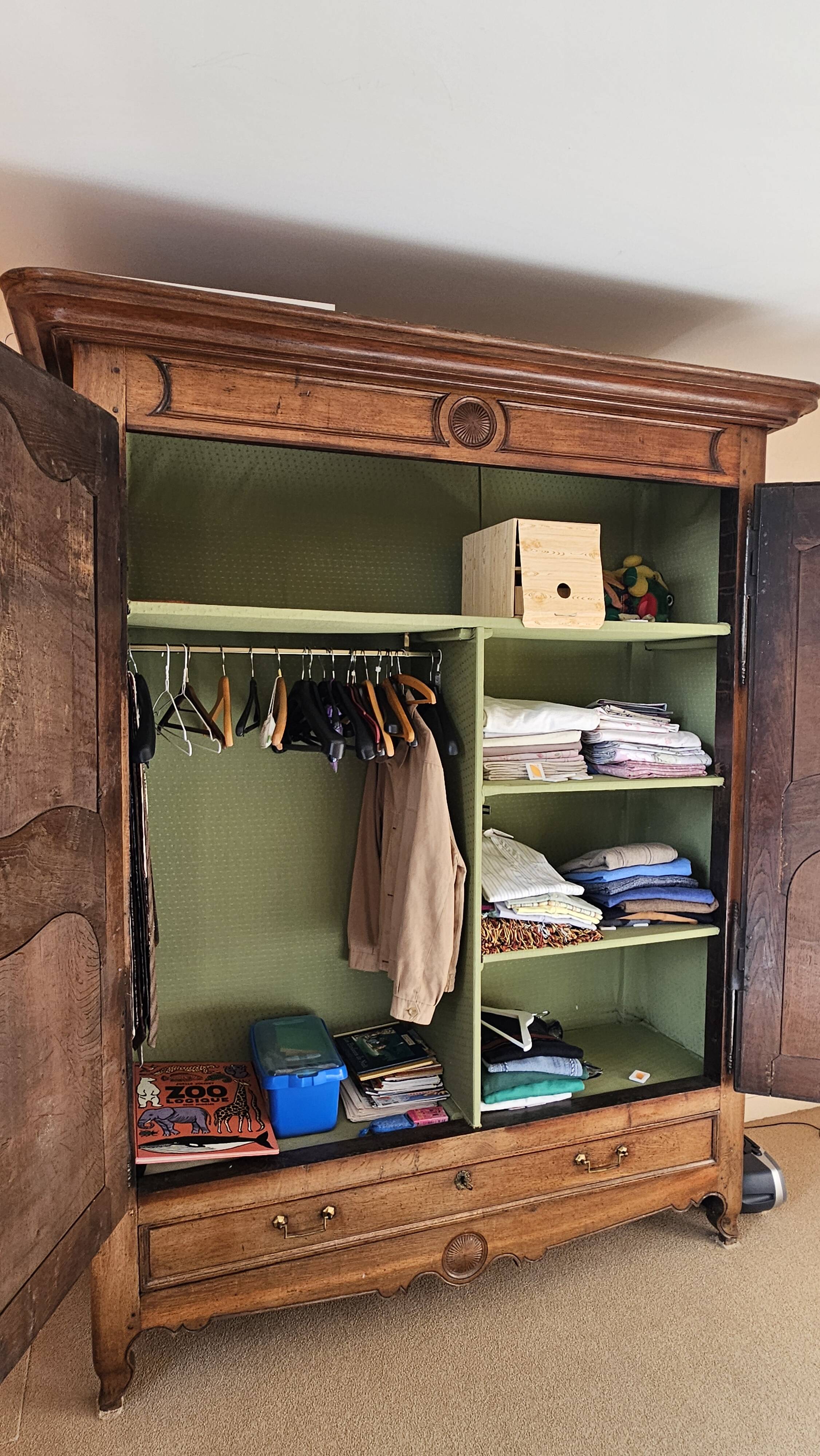 Norman oak wardrobe