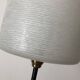 1950s-60s floor lamp with 2 lights - shelf - magazine holder