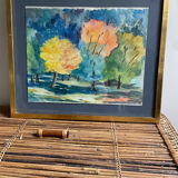 Watercolor, The Enchanted Forest