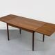 Table danoise extensible en teck, 1960
