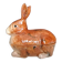Zoomorphic majolica terrine from Portugal rabbit