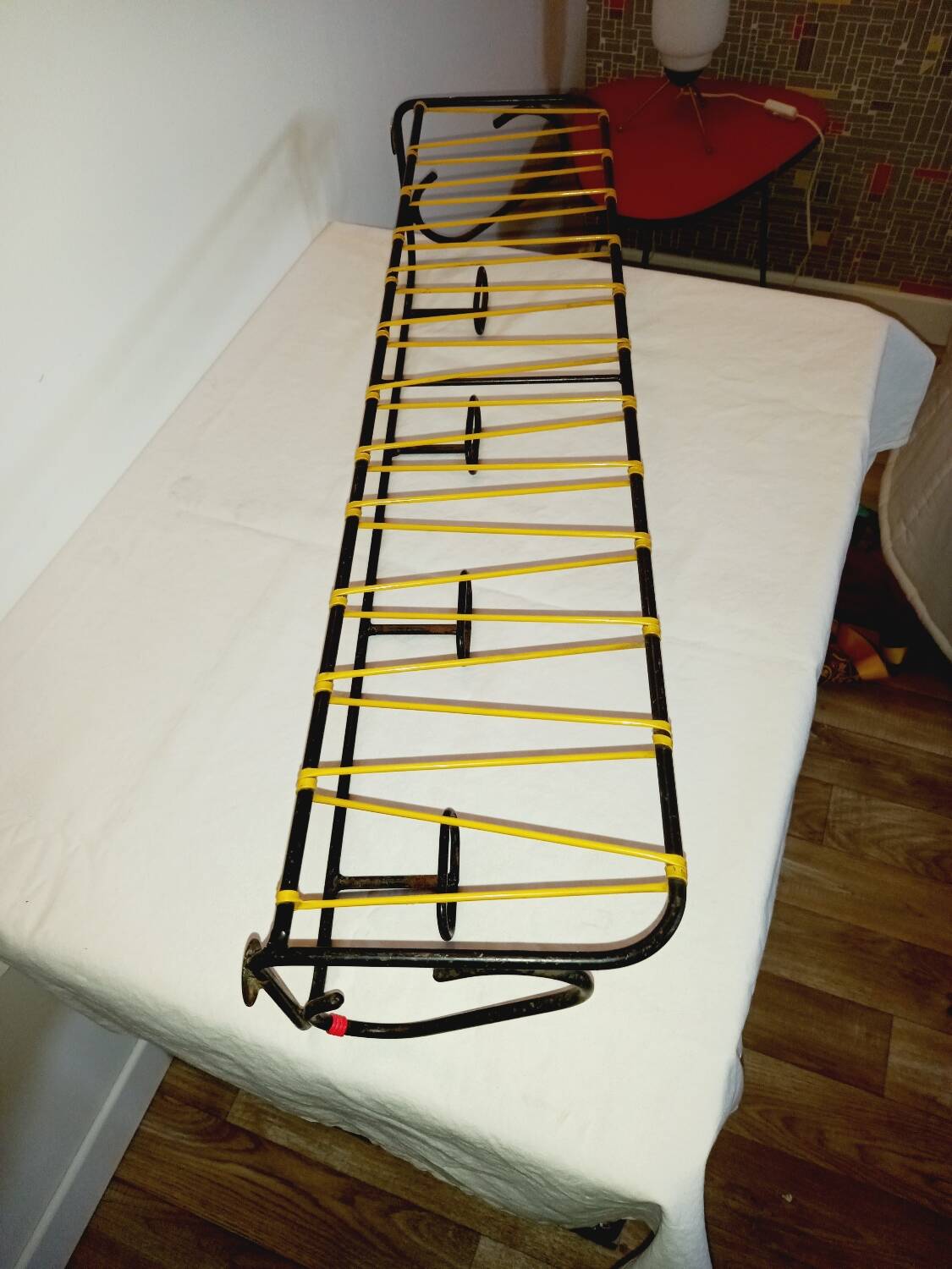 Vintage wall coat rack