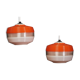 Vintage dutch pendant lamps, 1960s, set of 2