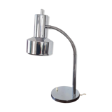 Vintage chrome desk lamp swan collar
