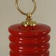 Vintage 70s ceramic design lantern lamp
