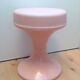 Powder pink / vintage 60s-70s tam tam stool