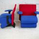Paire de fauteuils 1995