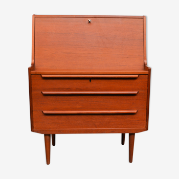 Vintage Danish design teak secretary