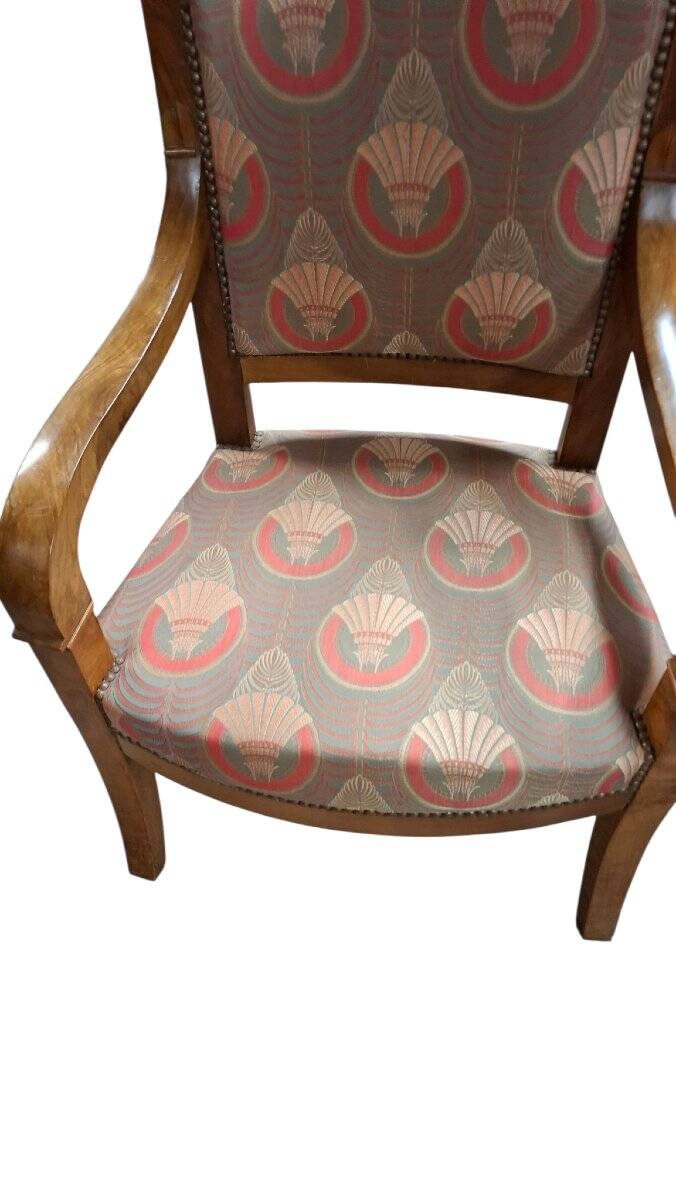 Pair of restoration armchairs