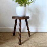 Vintage tripod stool