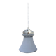 1950s frosted glass pendant light