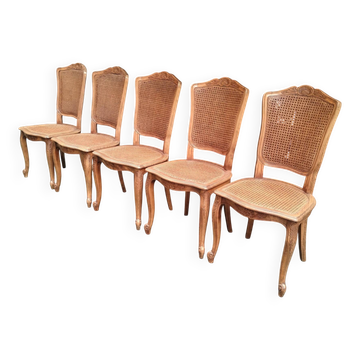 Set of 5 Baumann chairs