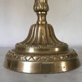 Pair of golden bronze candlesticks