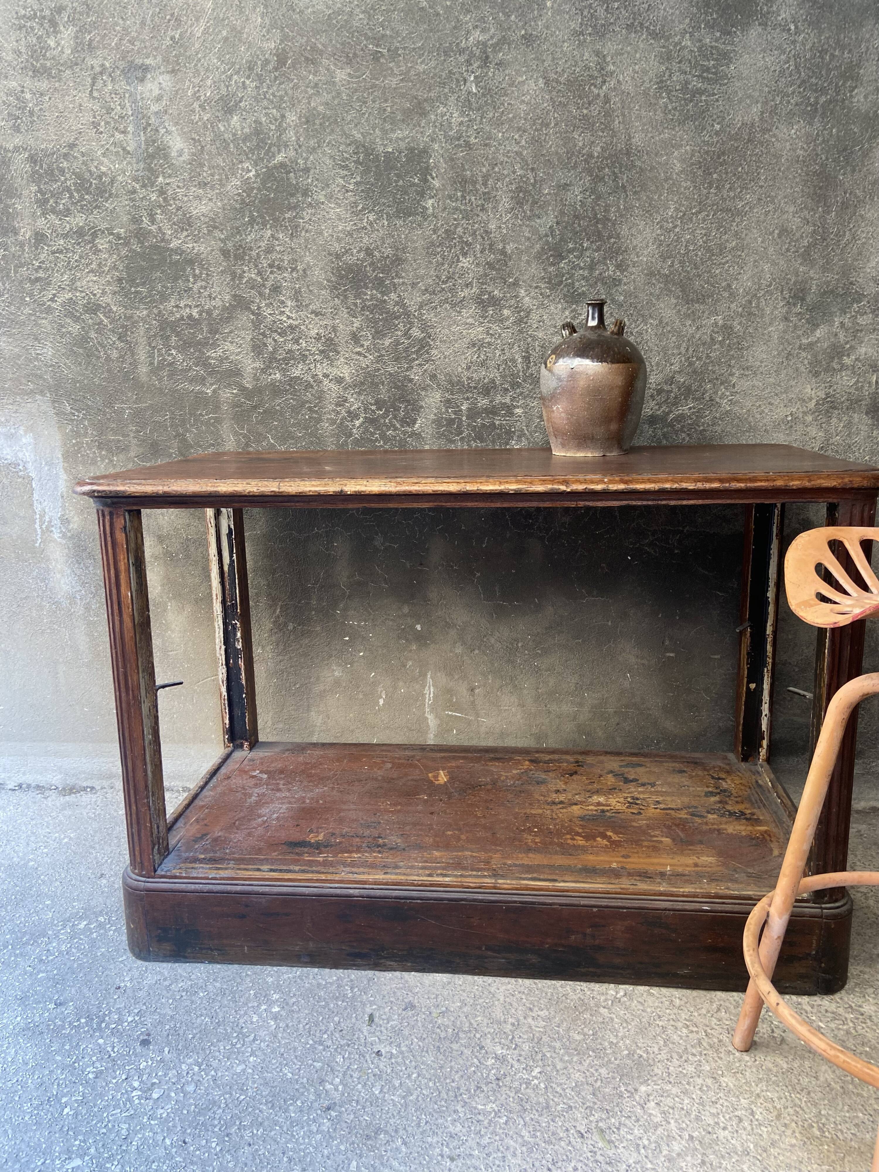 Former trading post in natural oak