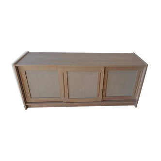 Scandinavian woden long sideboard.