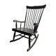Rocking-chair noir