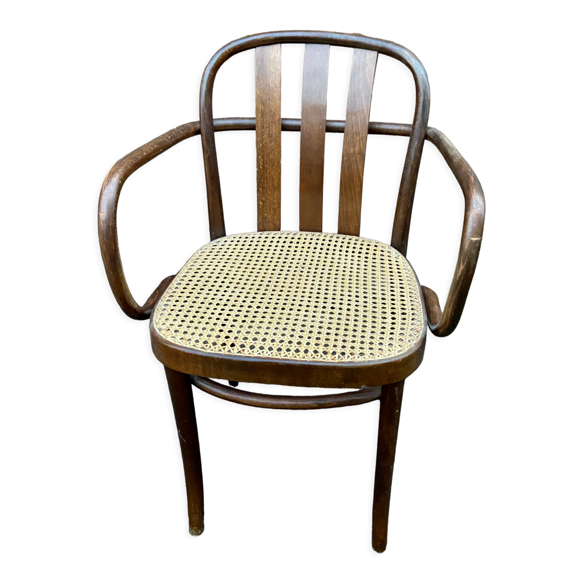 Fauteuil bois courbé viennois