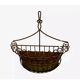 Wrought iron wall planter