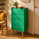 Commode vintage pieds compas 1960