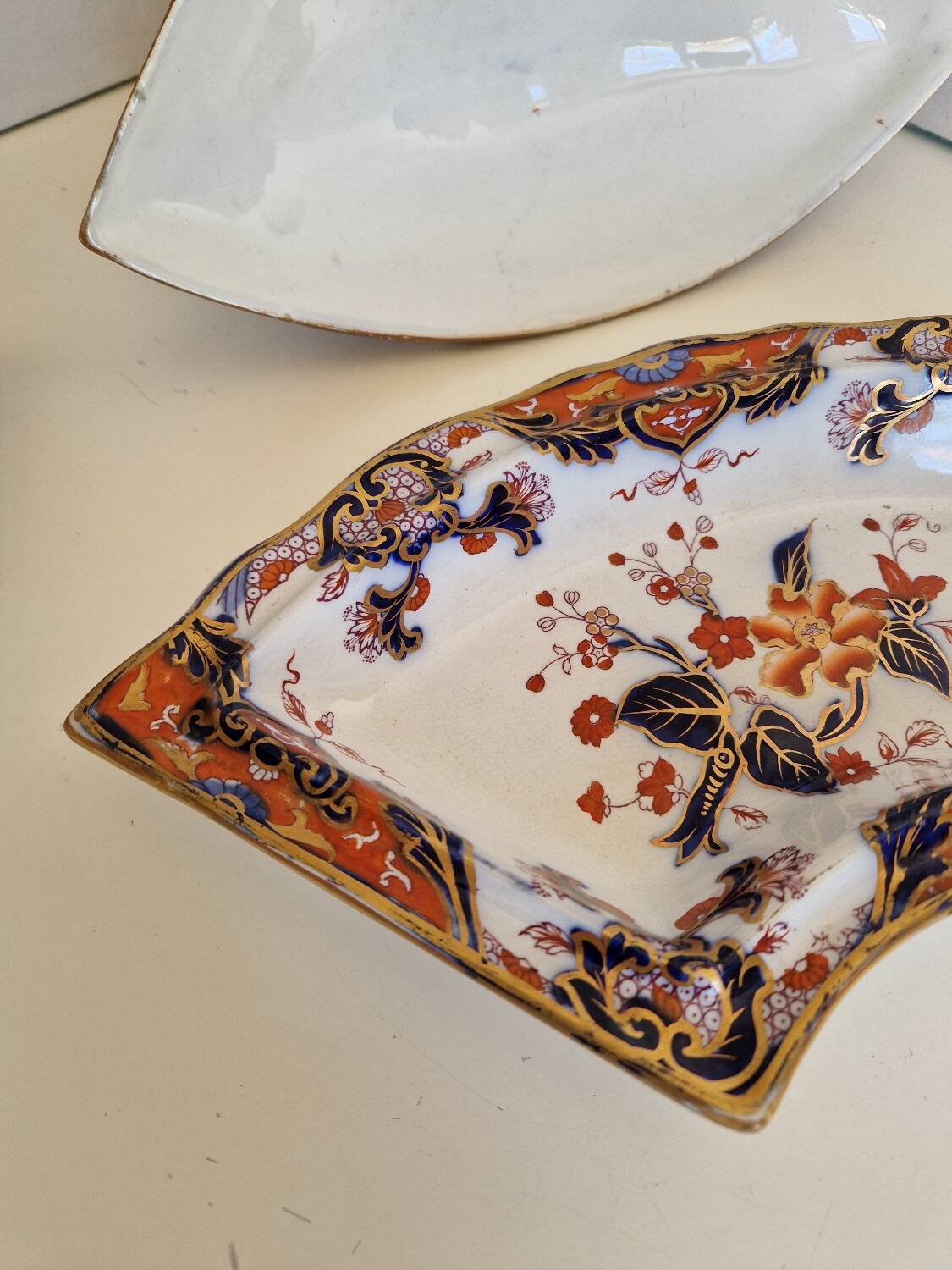 Set of 2 ceramic vegetable dishes, to be defined