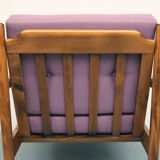 1960s armchair in lilac