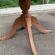 Round extendable dining table in solid mahogany from the 1930s.