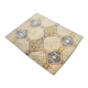Tapis turc vintage rose et bleu sku 3116